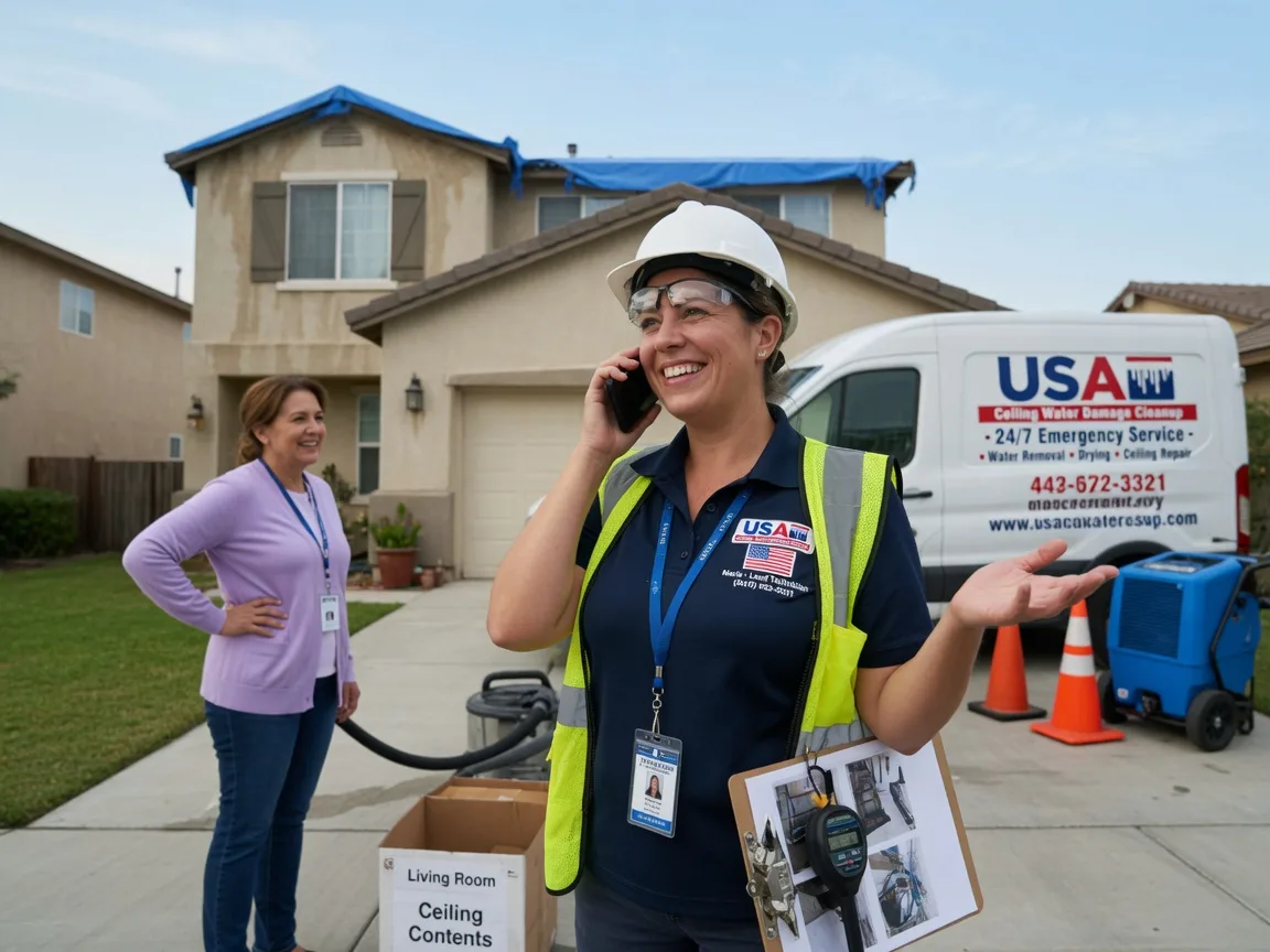 Ceiling Water Damage Restoration White Hall, IL FAQs